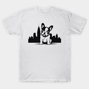 French Bulldog Dog Pet Animal World Furry Friend Vector Graphic T-Shirt